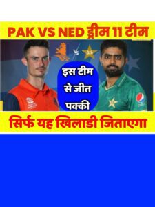 Pak vs Netherlands Dream 11 Team