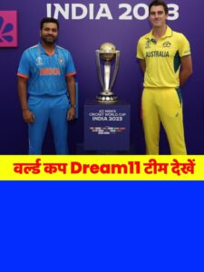 IND VS AUS WORLD CUP Team